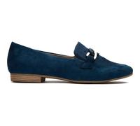 Jana Womens Saddle Loafers Shoes Blue