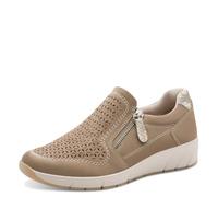 Jana Women's Slip On Vegan 8-24765-46 Trainers, Taupe, 37 EU