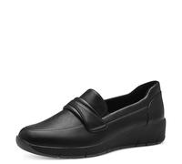 Jana Women's Slipper 8-24666-43 Loafer, Black (Black Nappa), 6 UK