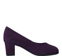 Jana Women's Softline 8-22468-41 Komfortable Mehrweite Bequemschuh Klassisch Alltagsschuhe Business Schlicht Closed-Toe Pumps, Purple, 5 UK Wide