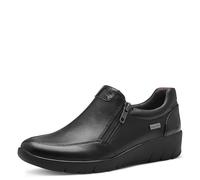 Jana Women's Softline 8-24663-41 Multi-Width Comfortable Sporty Everyday Shoes Leisure Loafer, Black Snake, 6 UK