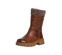 Jana Women's Softline 8-26472-41 Multi-Wide Comfortable Shoe Water-Repellent Slip Warm Lining Ankle Boot, Cognac, 4.5 UK