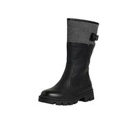 Jana Women's Softline 8-26662-41 Multi-Wide Comfortable Shoe Water-Repellent Slip Warm Lining Ankle Boot, Black, 7.5 UK