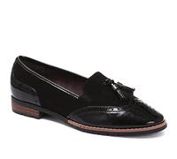 Jana Women's Softline 8-74260-41 Multi-Width Comfortable Classic Everyday Shoes Business Loafer, Black, 5 UK