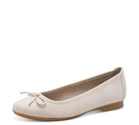Jana Women's Vegan Ballerina 8-22163-41 Ballet Flats, Beige Snake, 38 EU