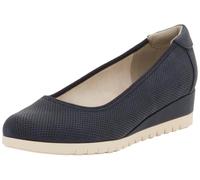 Jana Women's Vegan Ballerina 8-22361-46 Ballet Flats, Navy, 38 EU