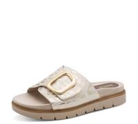 Jana Women's Wedge/Plat Mule Vegan Platform, Gold Leo MET, 41 EU