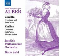 Janacek Po/Salvi - Daniel-François-Esprit Auber: Overtures Vol. 5 - Zanetta, Zerline