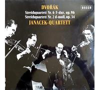 Janacek-Quartett - Dvorak: Streichquartette Nr. 6 F-dur op. 96 & Nr. 2 d-moll op. 34 [Vinyl LP] [Schallplatte]