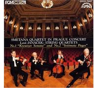JANACEK:STRINGS QUARTET NO.1 & 2(LIVE IN PRAGUE) by SMETANA QUARTET