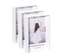 Janaden Mini Photo Frames for Fujifilm & Polaroid Film, 2x3 Acrylic Mini Picture Frame, Cute Small Polaroid Frame, Tabletop Instant Photos Dispaly Holder, Gifts for Family Friends (3 Pack)