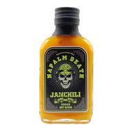 Janchili Napalm Death Hot Sauce, Trinidad Moruga Scorpion Chilli, 100ml