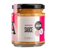 Janda Burger Sauce 175g | Plant based 'secret' sauce for burgers | Made in the UK | A creamy mix sauce with gherkins and shallots