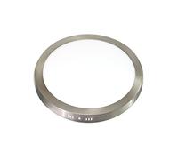 Jandei - 24W round surface LED ceiling downlight, Ø300mm, neutral white light 4200K, made of aluminum, steel color ring. Perfect for lighting offices, living rooms, kitchens...