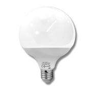 JANDEI - 270º Globe LED Bulb, G120, E27 Thread, 18 W (140 W Equivalent), 3000 K / 6000 K, 1800 lumens (Warm White)