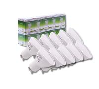 JANDEI - 7W GU10 LED Bulb, Neutral White Light 4200K - Pack of 10-650 Lumens, Non-Dimmable (Equivalent to 27W Halogen) - for Indoor use - Lifespan of up to 15 Years