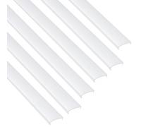 JANDEI - Pack 6 Diffuseres White for Aluminium Profiles Lighting of LED Strips Indoor IP20 Dimensions 13 5MM X 4 2MM 11 1 Metre