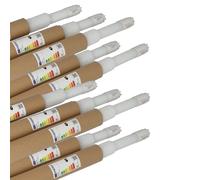 Jandei - Pack of 10 LED Tube 120 cm 18W, Neutral White 4200K, 2160 Lumens, Standard T8 G13 Connector, Replaces Neon Fluorescent 36W, Office Lighting, Hallways, Garages, Connection 1 Side