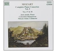 Jando Co - Mozart: Complete Piano Concertos, Vol. 5, Nos 17 & 18
