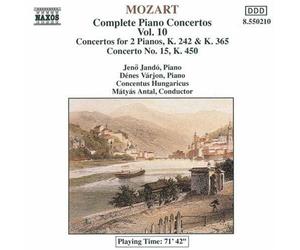 Jando:Va - MOZART: Piano Concertos Nos. 7, 10 and 15