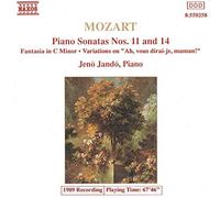 Jandos - MOZART: Piano Sonatas Nos. 11 and 14 / Fantasia in C Minor [CD]