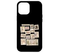 Jane Austen Book Classic Literature Stamp Collage Case for iPhone 12 Pro Max