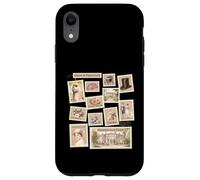 Jane Austen Book Classic Literature Stamp Collage Case for iPhone XR