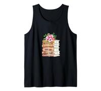 Jane Austen Book Titles Tank Top