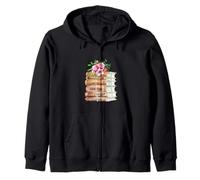 Jane Austen Book Titles Zip Hoodie