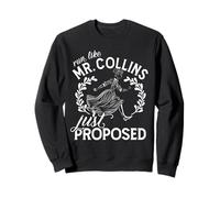 Jane Austen Classic Literature Regency Run Like Mr Collins Sweatshirt