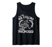 Jane Austen Classic Literature Regency Run Like Mr Collins Tank Top