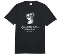 Jane Austen Ich setze das Licht in die Literatur [German Language] Comfort Colors Adult Heavyweight T-Shirt