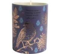 Jane Austen: Indulge Your Imagination Scented Candle (8.5 oz.) : [Dark Blue Bird] [Ceramic]