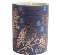 Jane Austen: Indulge Your Imagination Scented Candle (8.5 oz.): [Dark Blue Bird] [Ceramic]