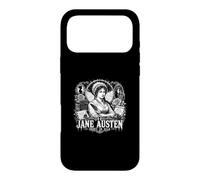 Jane Austen Irony In Silk Literary Quote Case for iPhone 17 Pro Max