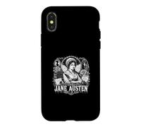 Jane Austen Irony In Silk Literary Quote Case for iPhone X/XS