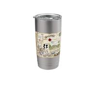 Jane Austen Junk Journal Pemberley Persuasion Stainless Steel Insulated Tumbler