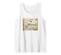 Jane Austen Junk Journal Pemberley Persuasion Tank Top