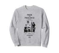 Jane Austen Novels Pride and Prejudice Book Cover Sweatshirt