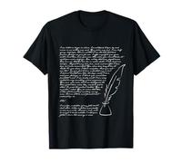 Jane Austen Persuasion Captain Wentworth Letter Literary T-Shirt