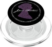 Jane Austen Persuasion Pride Prejudice Book Title Design PopSockets PopGrip for MagSafe