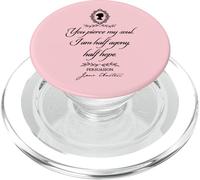 Jane Austen Persuasion Quote You Pierce My Soul PopSockets PopGrip for MagSafe