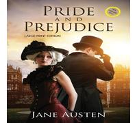 Jane Austen Pride & Prejudice (Annotated, Large Print) Paperback Book Jane Austen Multicolor