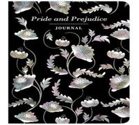 Jane Austen Pride & Prejudice Journal - Lined Hardback Book Jane Austen Multicolor