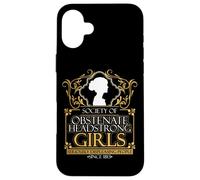Jane Austen Quote Bookworm Novelist Reading Case for iPhone 16 Plus