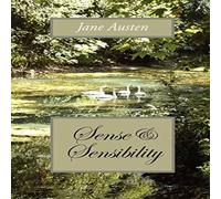 Jane Austen Sense & Sensibility, Large-Print Edition Paperback Book Jane Austen Multicolor