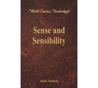 Jane Austen Sense & Sensibility (World Classics, Unabridged) Paperback Book Jane Austen Multicolor