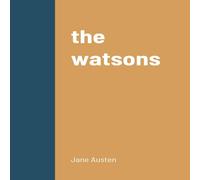 Jane Austen the watsons Paperback Book Jane Austen Multicolor