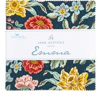 Jane Austen's House Emma 5" Stacker 42 5-inch Squares Charm Pack Riley Blake Designs 5-16530-42