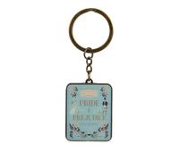 Jane Austin Keyring Metal - Pulteney Press (Pride & Prejudice)